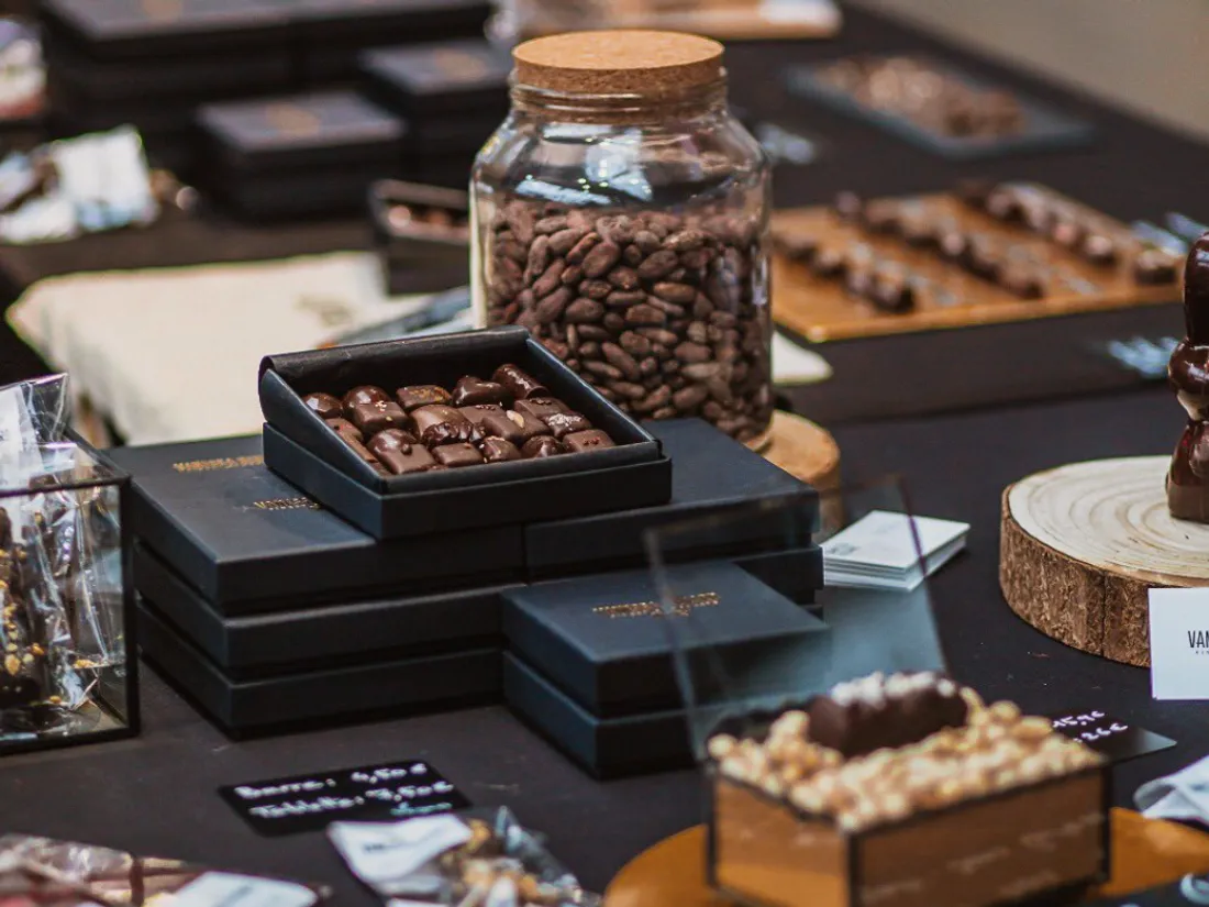 Le salon du chocolat se tient au parc des expositions jusqu'au 1er novembre.